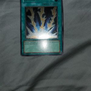 Yugioh card Ultimate Rare Lightning Vortex